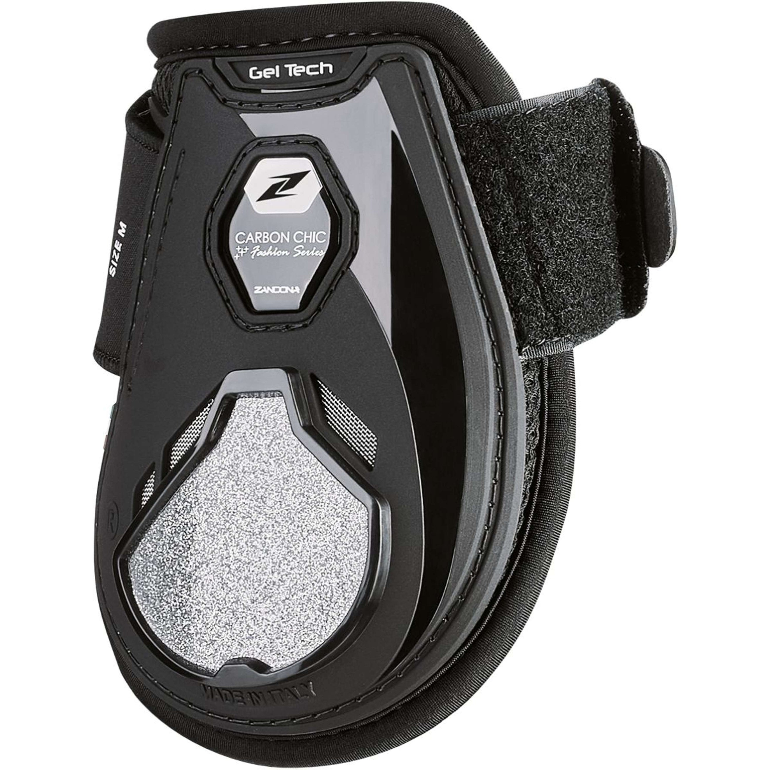 Zandona Fetlock Boots Carbon Chic Young Competition Black