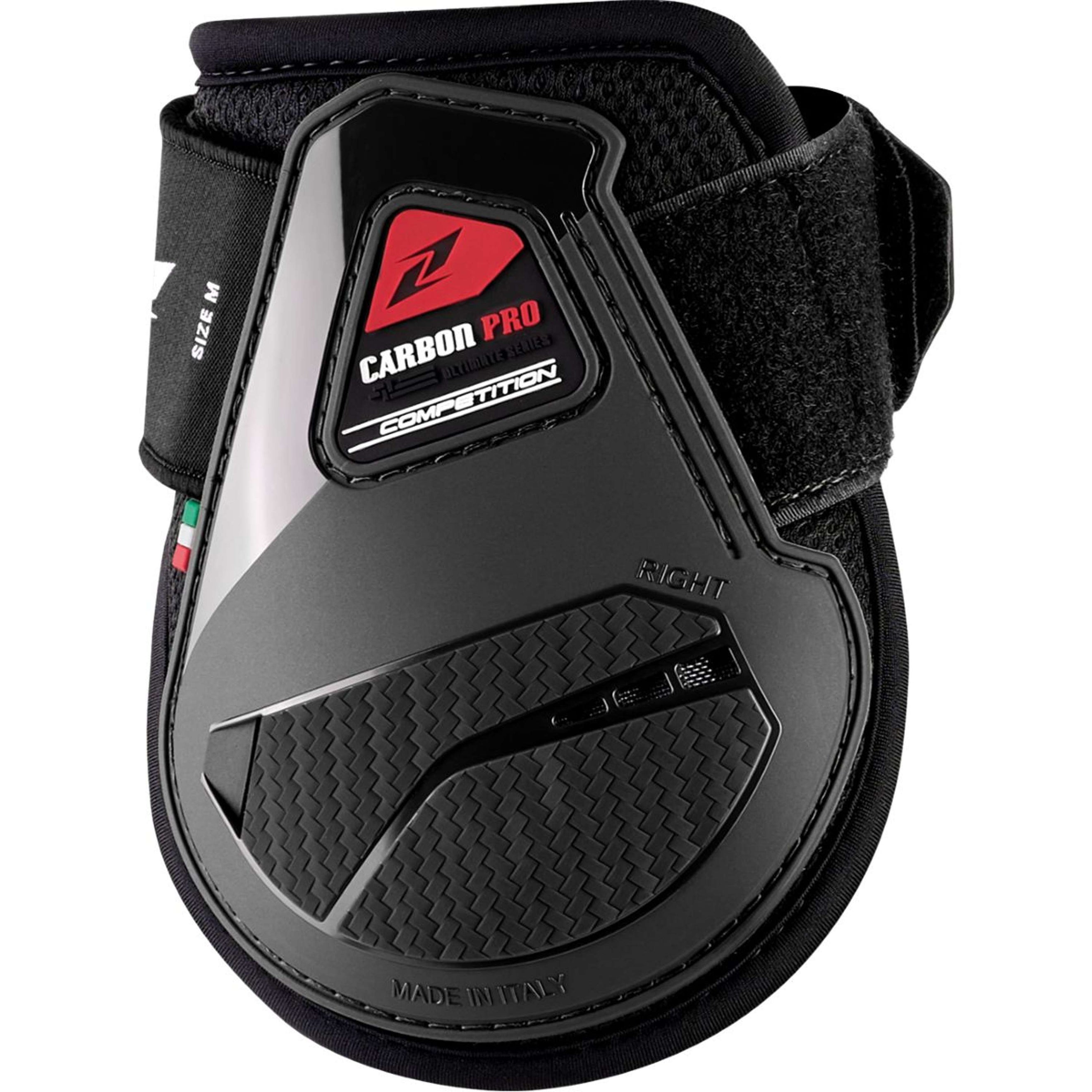 Zandona Fetlock Boots Carbon Pro Young Competition Black