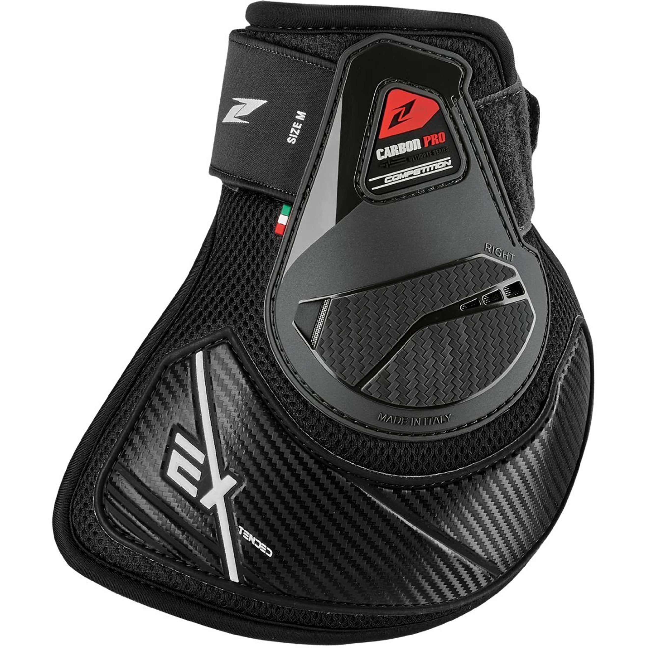 Zandona Fetlock Boots Carbon Pro Young Competition eX Black