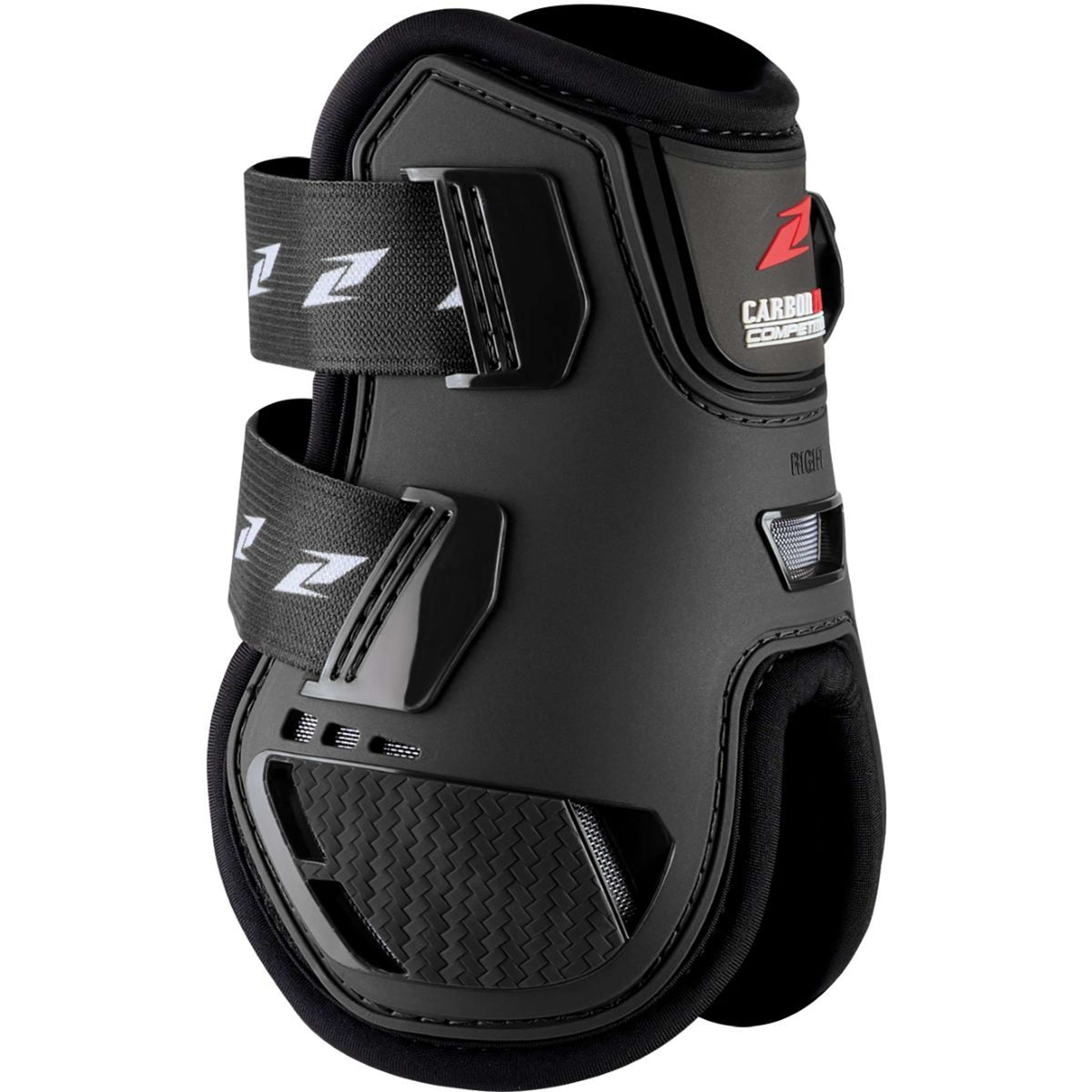 Zandona Fetlock Boots Carbon Pro Competition Black