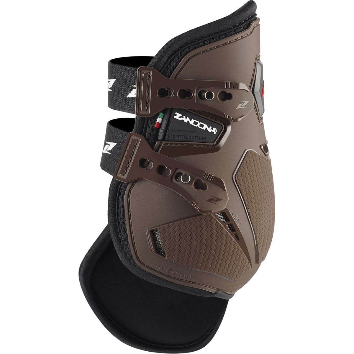 Zandona Fetlock Boots Carbon Professional EX Brown