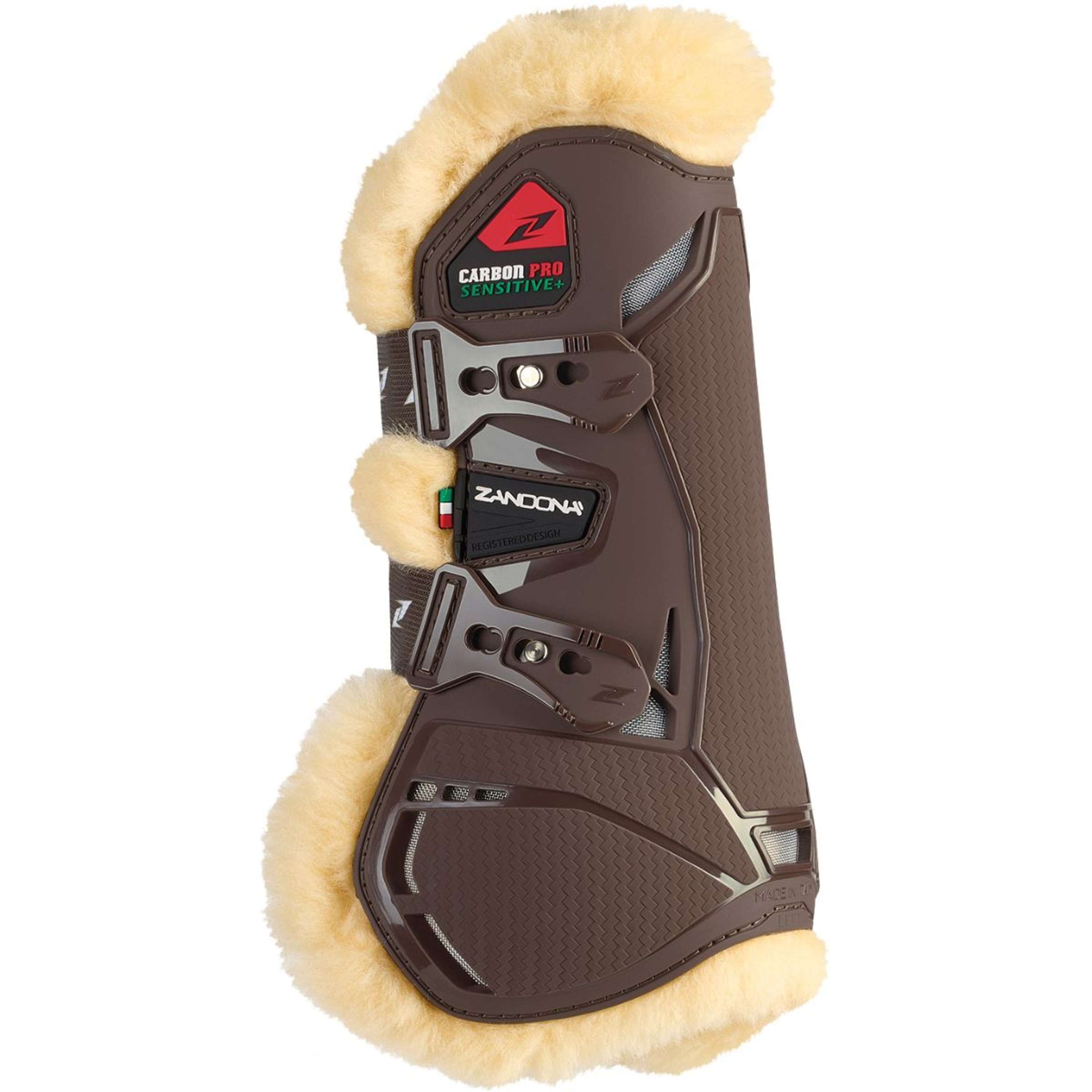 Zandona Tendon Boots Carbon Pro Sensitive+ Brown