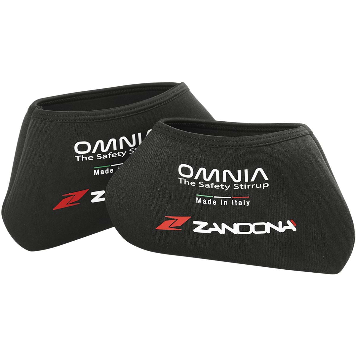 Zandona Stirrup Covers Omnia Neoprene Black