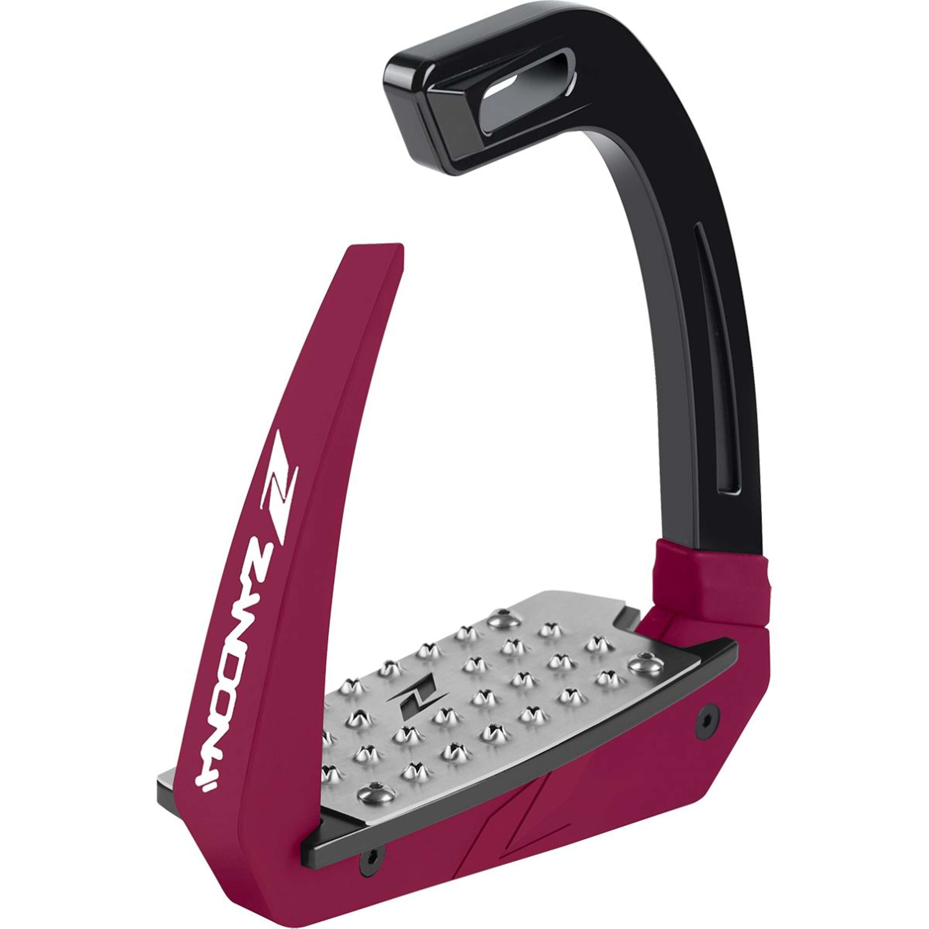 Zandona Safety Stirrups Omnia Black/Bordeaux