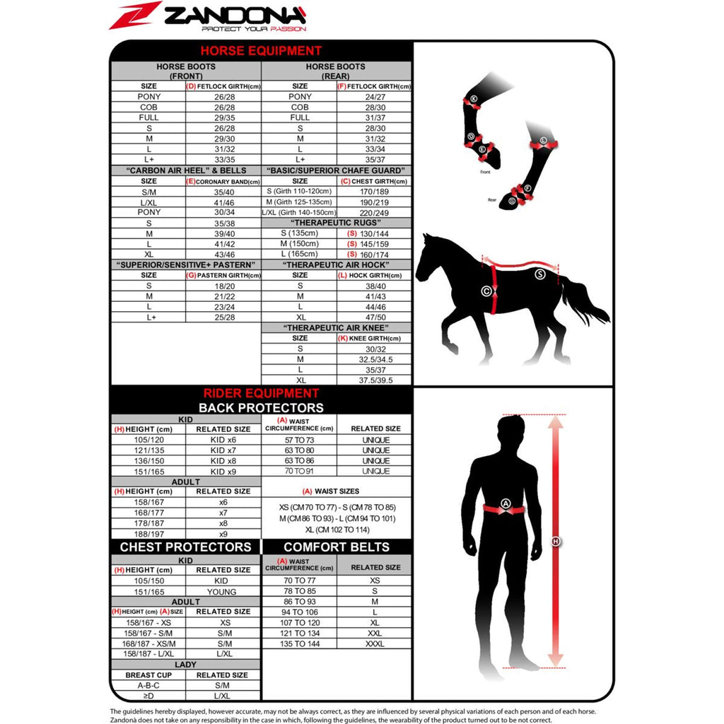 Zandona Fetlock Boots Carbon Professional EX Black